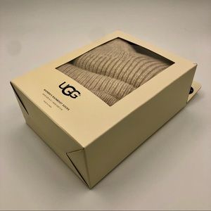 UGG Rainboot Socks with PomPoms NWT